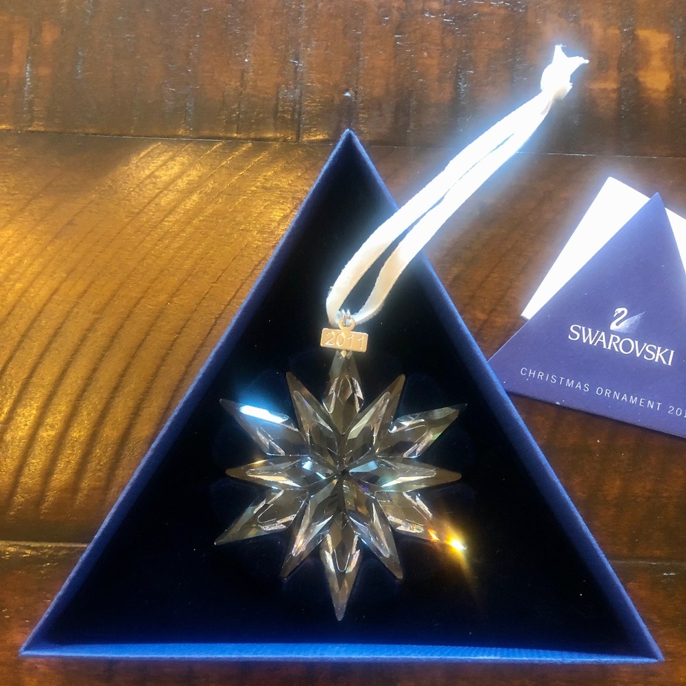 2011 Swarovski Annual Snowflake Ornament - 20th Year Commemorative